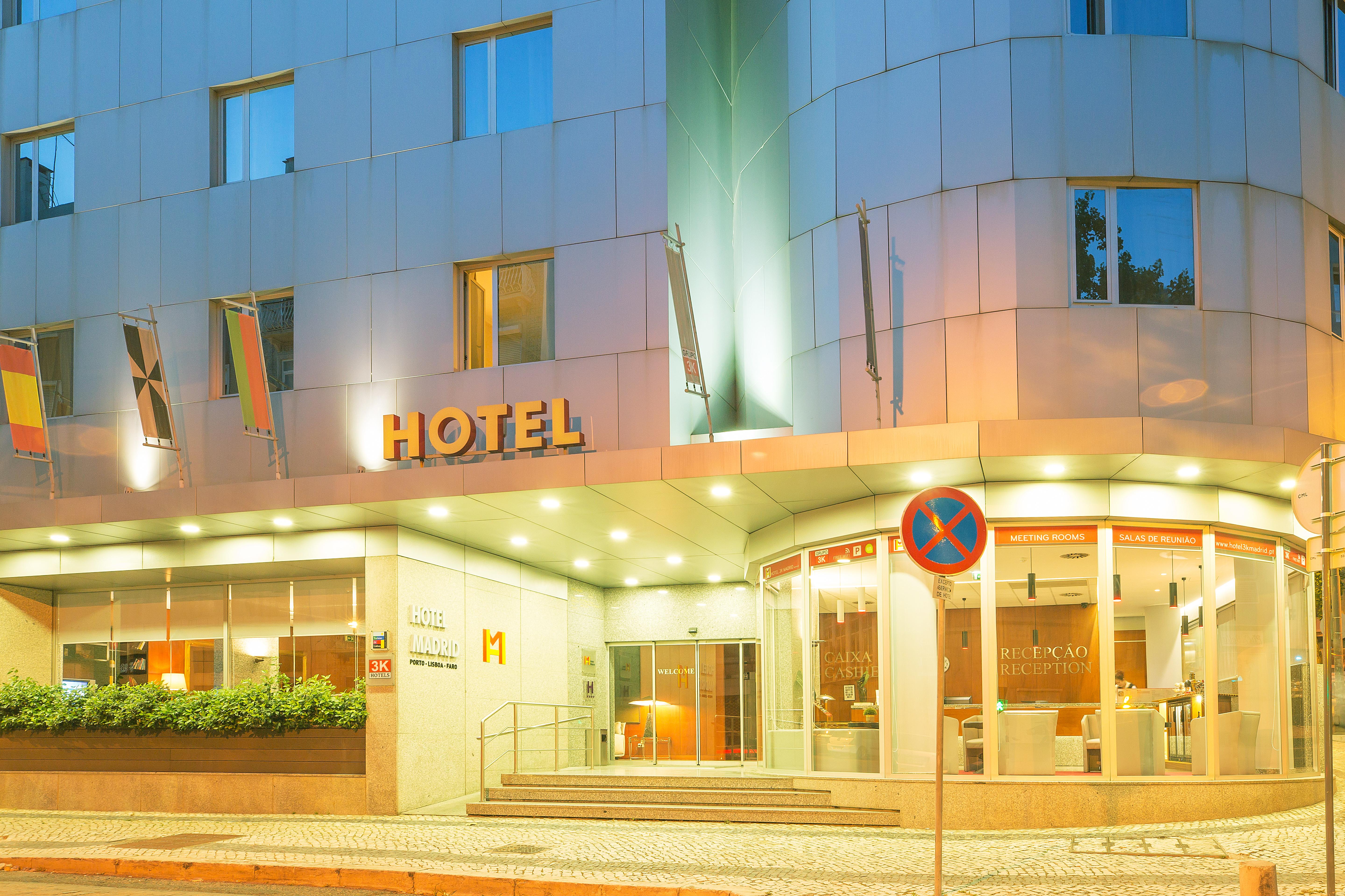 Hotel 3K Madrid Lissabon Exterior foto